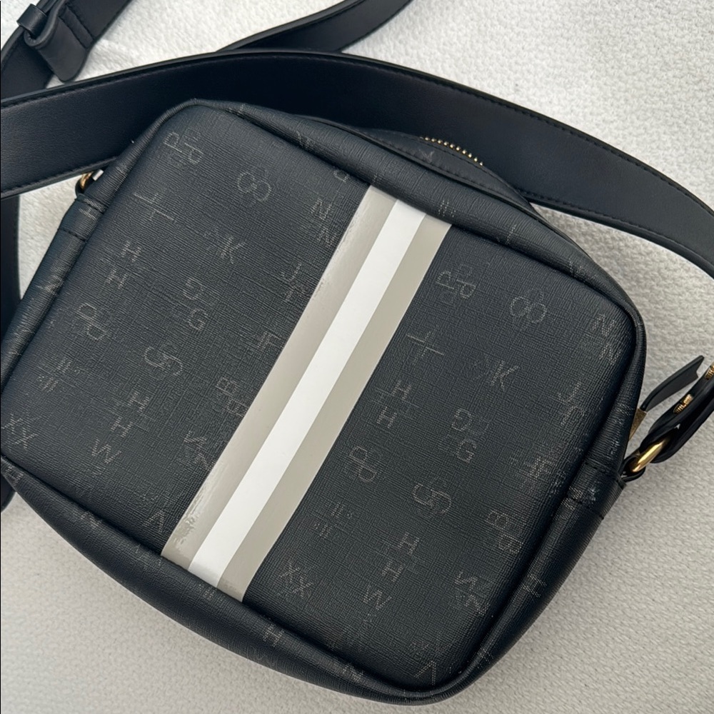 India Hicks Black and White Crossbody Bag - Picture 2 of 4